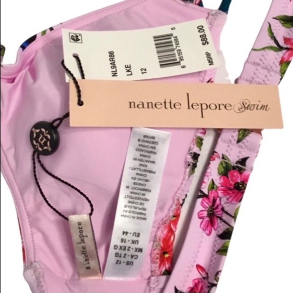 NWT Nanette Lepore Victorian Floral Enchantress - Picture 7 of 10